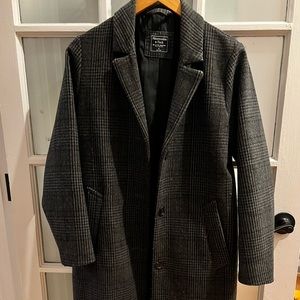 *SOLD * •Abercrombie• wool-blend mod coat Perfect for the “it girl” aesthetic.